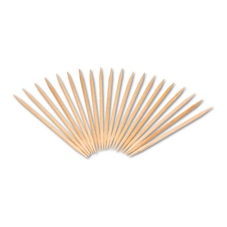Royal Cup Inc Royal RPPR820, Round Wood Toothpicks, Natural, Plain, 19200/Carton RPP R820